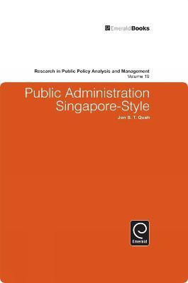 Public Administration Singapore-Style(English, Hardcover, Quah Jon S. T.)