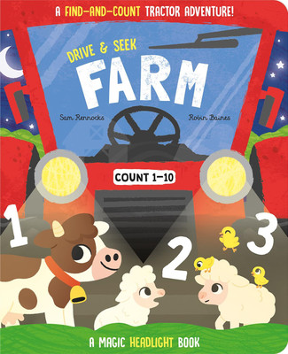 Drive & Seek Farm - A Magic Find & Count Adventure(English, Board book, Copper Jenny)
