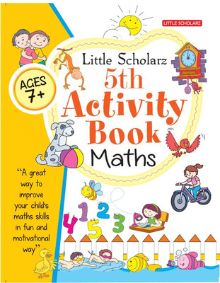 Little Scholarz 5th Activity Book Maths(English, Paperback, LS Editorial Team)