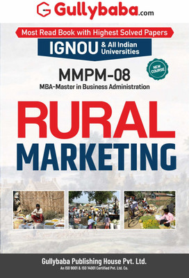 Gullybaba IGNOU MBAMM 4th Sem MMPM-08 Rural Marketing in English - Latest Edition IGNOU Help Book with Solved Previous Year's Question Papers and Important Exam Notes(Paperback, Gullybaba.com Panel)