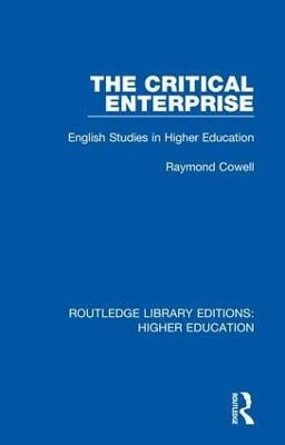 The Critical Enterprise(English, Hardcover, Cowell Raymond)