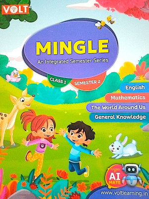 VOLT MINGLE CLASS 1 SEMESTER 2 
( AN INTEGRATED TERM SERIES )(Paperback, S.S. NEGI, DR. SHREESH BHARDWAJ)
