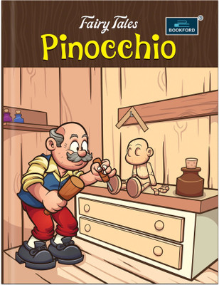 pinocchio  - Fairy Tales Story Book - Pinocchio Story Books for Kids 3 to 8 Years | Classic Tales with Engaging Illustrations(Paperback, BOOKFORD)