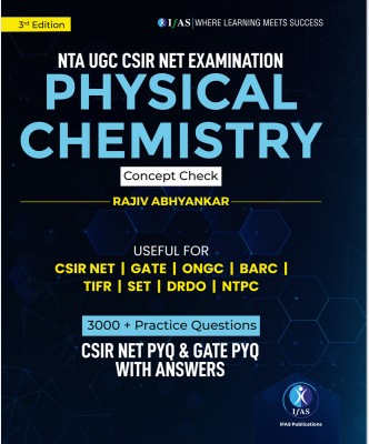 CSIR NET Physical Chemistry Concept Check MCQs Questions & Answers Book  - Chemical Science MCQs Questions & Answers for CSIR NET, GATE, BARC & SET(Paperback, Rajiv Abhyankar)