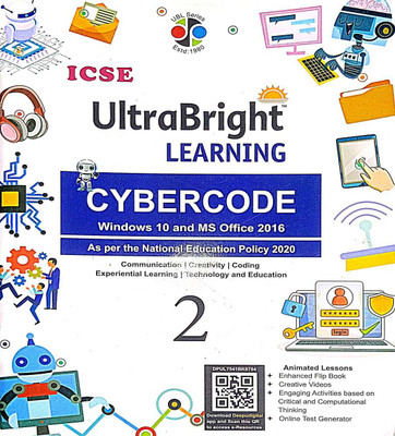 ICSE ULTRABRIGHT LEARNING CYBERCODE(Paperback, ARUN BHATIA)