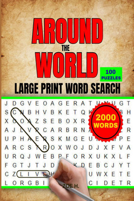 Around the World Large Print Word Search(English, Paperback, Zoe H.)
