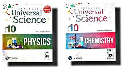 Pearson Expanded Universal Science Physics and Chemistry Book 10 Combo Set of 2 Books(Paperback, deepika sharma)