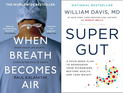WHEN BREATH BECOMES AIR + SUPER GUT(Paperback, Paul kalanithi, William Davis)