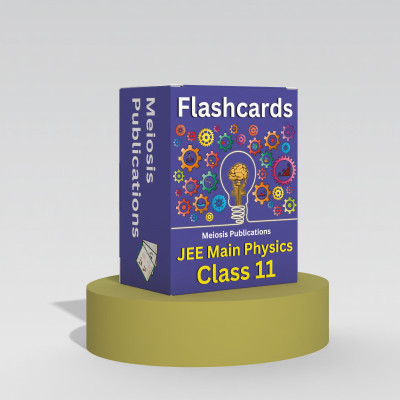 Flashcards for Jee Main Physics Class 11  - Meiosis Publication | JEE Main 2025/2026(English, Hardcover, unknown)