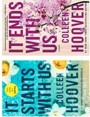 IT ENDS WITH US + IT STARTS WITH US BY COLLEN HOOVER. IT ENDS WITH US >>FIRST PART. IT STARTS WITH US >> SECOND PART. ROMANCE AND FICTIONAL NOVEL(Paperback, COLLEN HOOVER) IT ENDS WITH US + IT STARTS WITH US BY COLLEN HOOVER. IT ENDS WITH US >>FIRST PART. IT STARTS WITH US >> SECOND PART. ROMANCE AND FICTIONAL NOVEL(Paperback, COLLEN HOOVER)