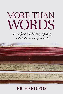 More Than Words(English, Hardcover, Fox Richard)