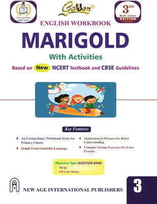 Golden English Workbook Marigold with Activities (Based on NCERT Textbook) for Class - 3(Paperback, Tyagi, Alka)