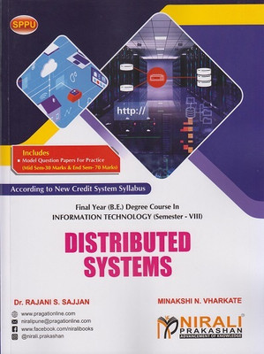 DISTRIBUTED SYSTEMS - Final Year BE Degree Course in Information Technology Engineering - Semester 8 - SPPU(Paperback, Dr. Rajani S. Sajjan, Minakshi N. Vharkate)