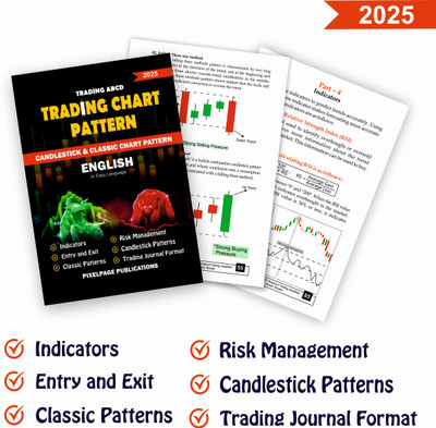 Trading Chart Pattern & Candlestick Book for Beginners in English - Trading Chart Patterns: Mastering Stock Market Analysis with Technical Indicators, Candlestick Patterns, and Classic Patterns(Paperback, PixelPage Experts)