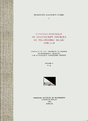 RMS 1 Census-Catalogue of Manuscript Sources of Polyphonic Music, 1400-1550, Edited by Herbert Kellman and Charles Hamm in 5 Volumes. Vol. I A-J(English, Hardcover, unknown)