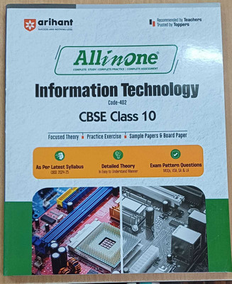(Old Edition) Arihant All In One Information Technology CBSE Class 10th Based On Latest NCERT For CBSE Exams 2025 | Mind map in each chapter | Clear & Concise Theory | Intext & Chapter Exercises | Sample Question Papers(English, Paperback, Gaikwad Neetu)