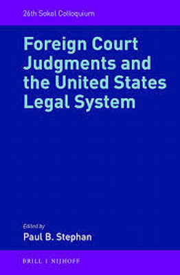 Foreign Court Judgments and the United States Legal System(English, Electronic book text, unknown)