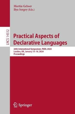 Practical Aspects of Declarative Languages(English, Paperback, unknown)