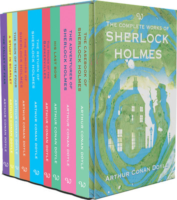 Sherlock Holmes Series Complete Collection 9 Books Set by Arthur Conan Doyle(Paperback, Sir Arthur Conan Doyle, Sherlock Holmes, Wilco International LLP)