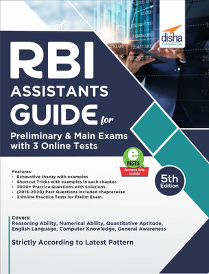 Rbi Assistants Guide for Preliminary & Main Exams with 3 Online Tests(English, Paperback, unknown)