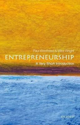 Entrepreneurship  - A Very Short Introduction(English, Paperback, Westhead Paul)