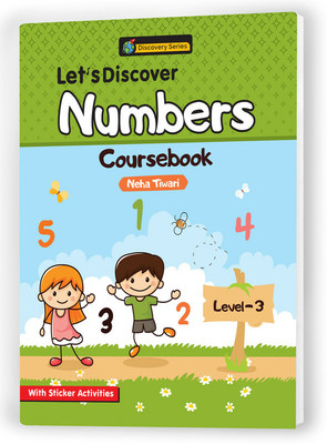 Educart Mathematics Lets Discover Numbers Coursebook For UKG (5-7 Years Kids)(Paperback, Educart)