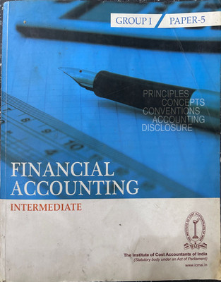 FINANCIAL ACCOUNTING INTERMEDIATE GROUP 1 PAPER 5(Paperback, UNKNOWN)