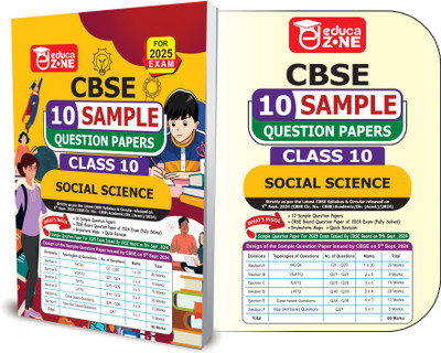 CBSE Class 10 Social Science Book 2025(Paperback, Educazone Panel of Experts)