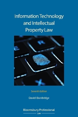 Information Technology and Intellectual Property Law(English, Paperback, Bainbridge David)