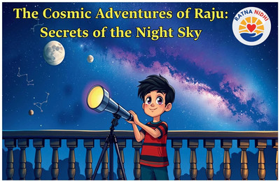 The Cosmic Adventures of Raju: Secrets of the Night Sky(Paperback, Dhruv Amar)
