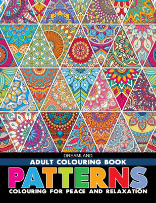 Patterns- Colouring Book for Adults  - For Peace & Relaxation | Intricate Designs and Beautiful Motifs for Creative Expression and Stress Relief(English, Paperback, unknown)