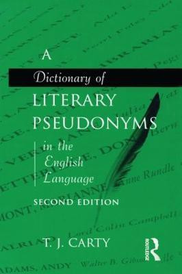 A Dictionary of Literary Pseudonyms in the English Language(English, Hardcover, unknown)
