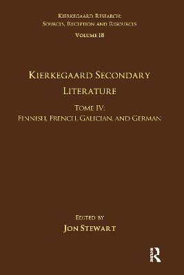 Volume 18, Tome IV: Kierkegaard Secondary Literature(English, Paperback, unknown)