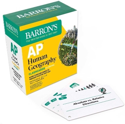AP Human Geography Flashcards, Sixth Edition: Up-to-Date Review(English, Cards, Barron's Educational Series Meredith Ph.D.)
