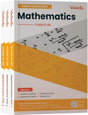 Vedantu JEE Tatva Class 11 Mathematics Set of 3 | JEE 2026 Preparation Books(English, Paperback, unknown)
