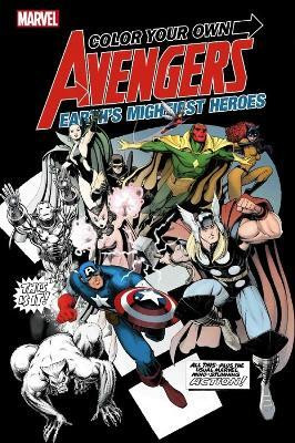Color Your Own Avengers 2(English, Paperback, Marvel Comics)