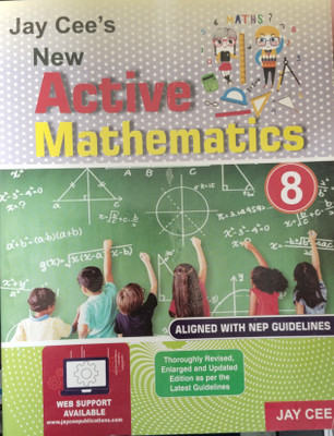 Jay Cee's New Active Mathematics 8(Paperback, Sujata Shrivastava)