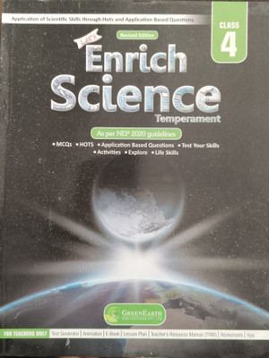 Revised Edition Let's Enriched Science Temperament Class 4(Paperback, Shakuntala Dutta)