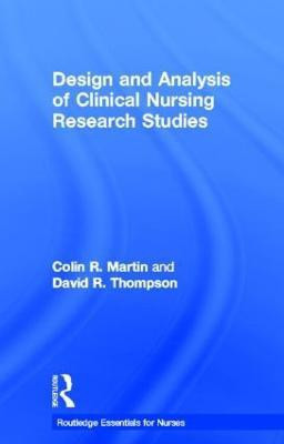 Design and Analysis of Clinical Nursing Research Studies(English, Hardcover, Martin Colin R)