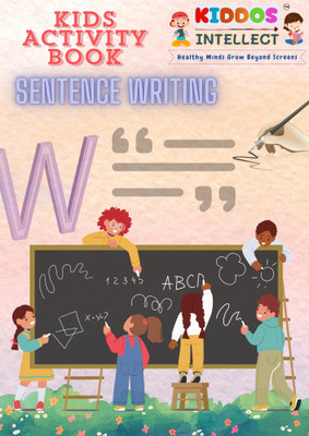 Kiddos Intellect Vowels, Verbs, and Sentences Activity Book for Kids Age 3+ | Fun and Engaging Language Learning with Interactive Activities | Perfect for Early Childhood Education and Skill Development(Paperback, Kiddos Intellect)