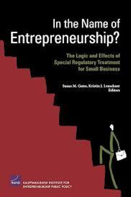 In the Name of Entrepreneurship?(English, Paperback, Gates Susan M)