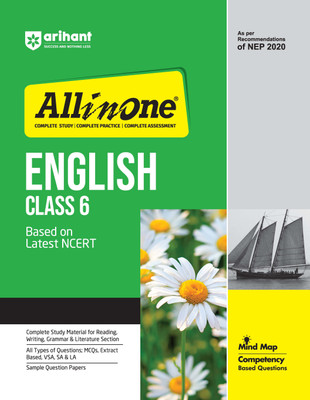 All In One English Class 6 Based On Latest NCERT For CBSE Exams 2025 | Mind map in each chapter | Clear & Concise Theory | Intext & Chapter Exercises | Sample Question Papers(English, Paperback, Agarwal Srishti)