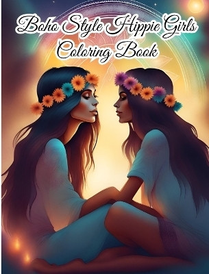 Boho Style Hippie Girls Coloring Book(English, Paperback, Nguyen Thy)