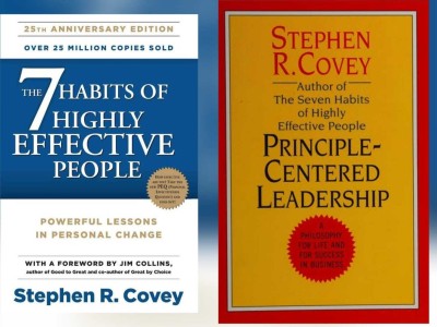 Combo of 2 books (7 habbits of highly effective people +Principle centered leadership)(Paperback, STEPHEN R. COVEY)