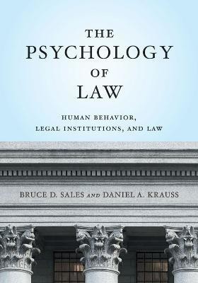 The Psychology of Law(English, Hardcover, Sales Bruce D.)