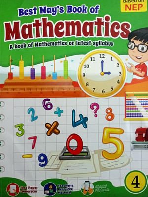 Best Way's Book of Mathematics 4 (Based on NEP)(Paperback, Vidhi Malhotra)
