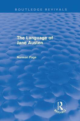 The Language of Jane Austen (Routledge Revivals)(English, Hardcover, Page Norman)