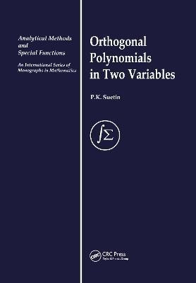 Orthogonal Polynomials in Two Variables(English, Hardcover, Suetin P.K.)