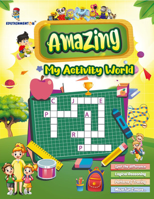 Amazing My Activity World  - Brain Booster Children Activity Book for Kids 3 + year age(Paperback, NA)