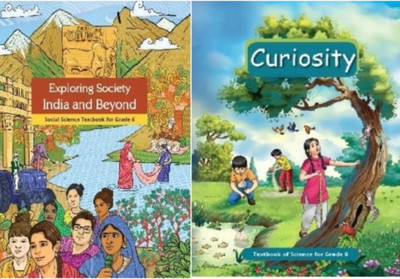 NCERT class 6 Textbook Curiosity Science & Exploring Society India and Beyond Social Science combo set of 2 books(Paperback, NCERT CLASS 6)